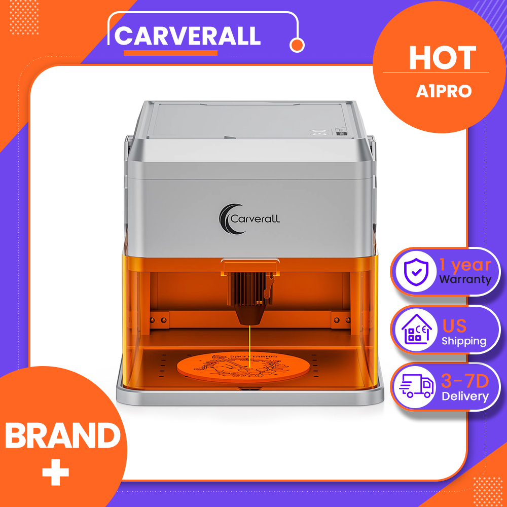 Woodworking Veneer Cutter - Carverall A1PRO 10W Laser Engraver with