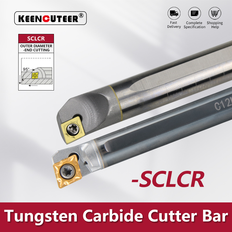Tungsten Carbide SCLCR06 SCLCR - Parting Tool Lathe recension och pris