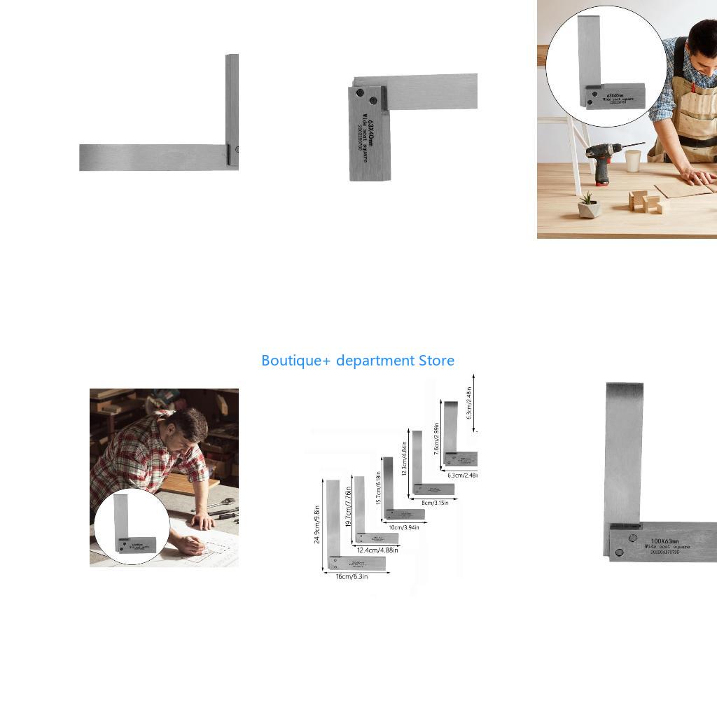 E1PD Machinist Square L-Type M - Woodworking For Engineers recension och pris