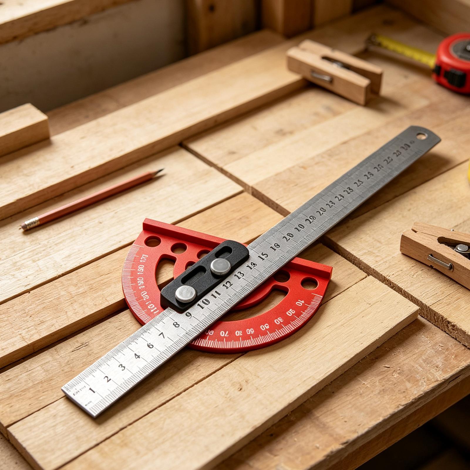Angle Ruler Precision 0-180 De - Woodworking For Engineers recension och pris