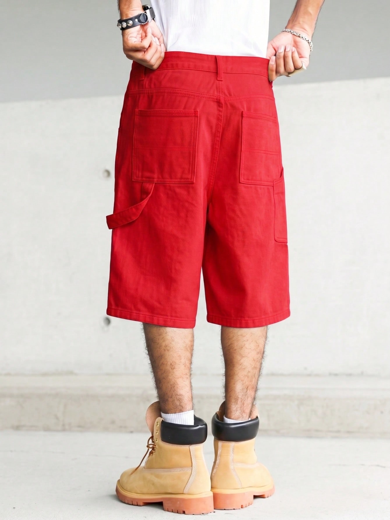 Men's Solid Bright Red Carpent - Woodworking Overalls recension och pris