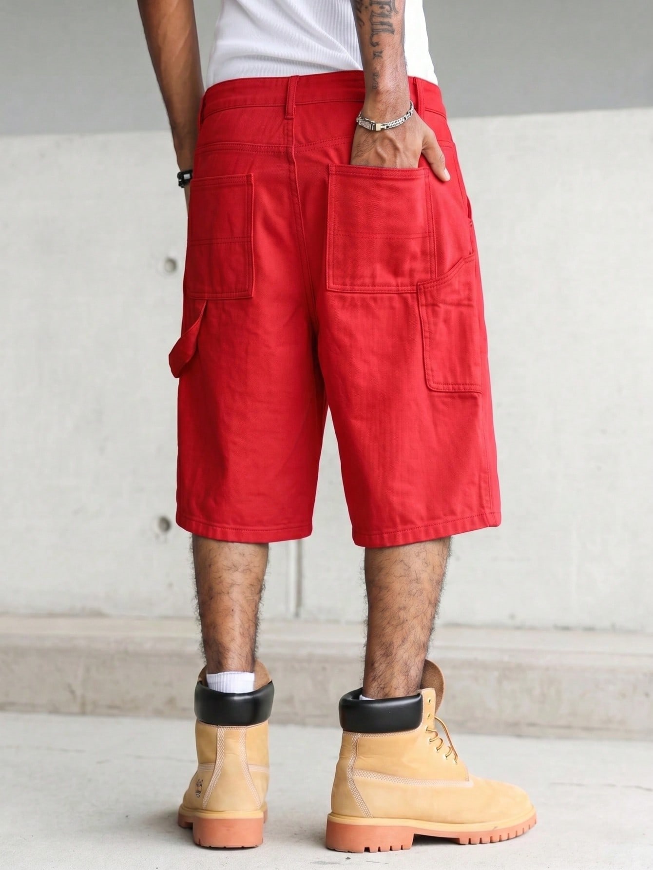 Men's Solid Bright Red Carpent - Woodworking Overalls recension och pris