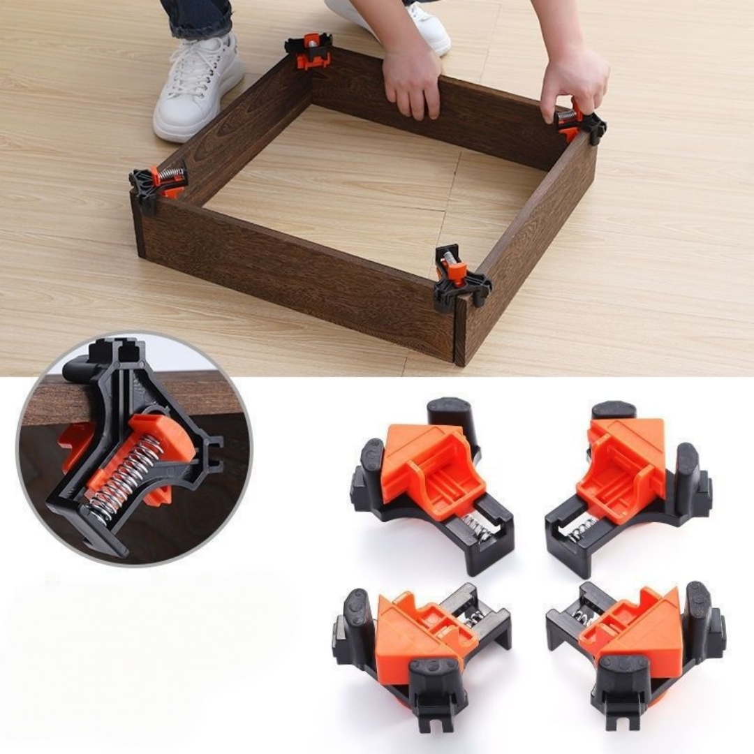 4pcs 90° Right Angle Clamp Fix - Woodworking Workshop recension och pris