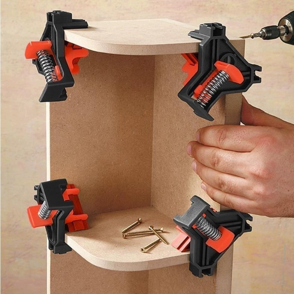 4pcs 90° Right Angle Clamp Fix - Woodworking Workshop recension och pris