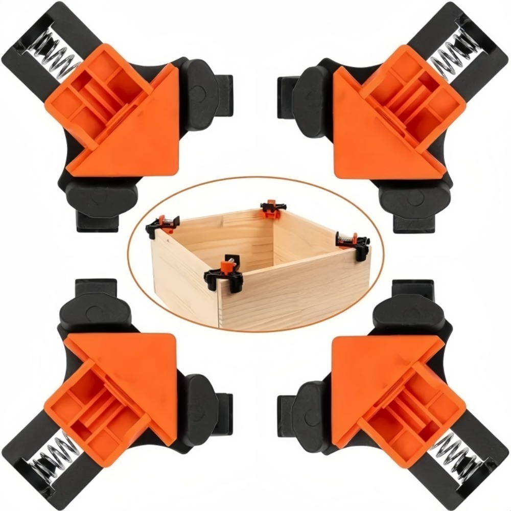 4pcs 90° Right Angle Clamp Fix - Woodworking Workshop recension och pris
