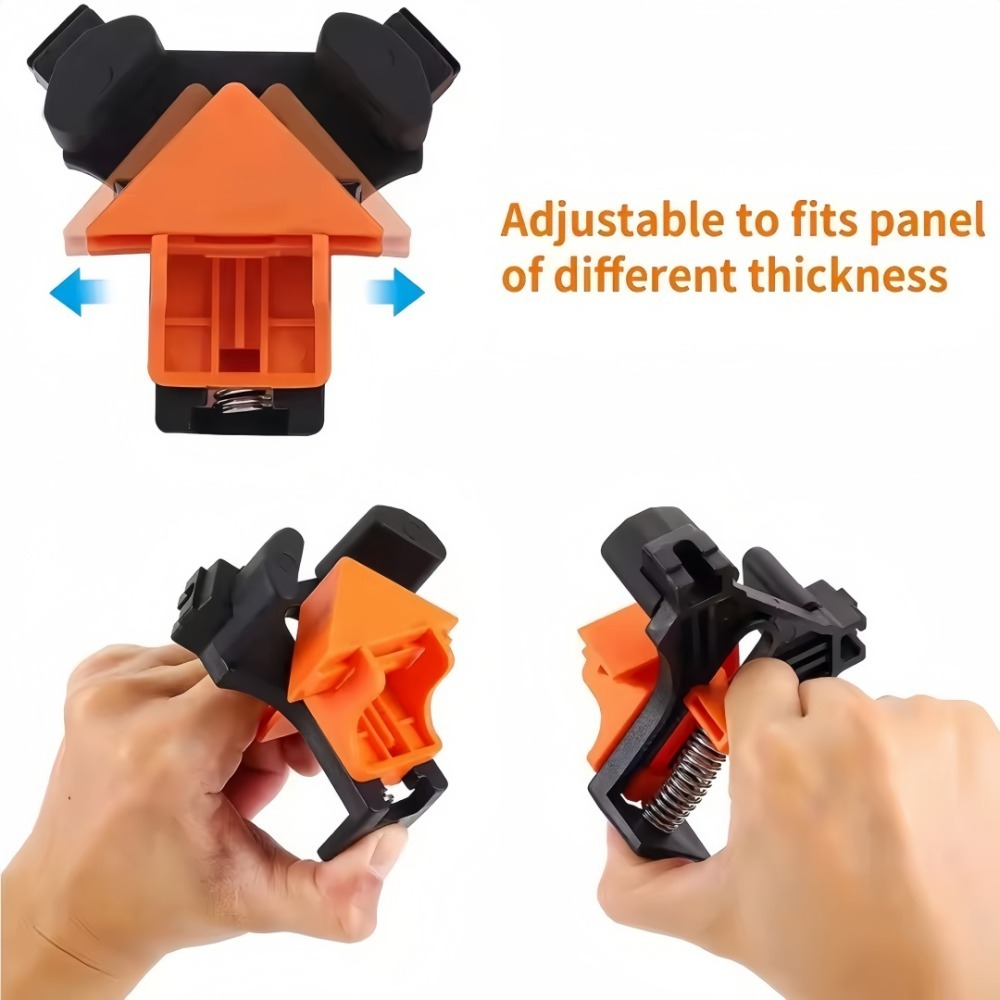 4pcs 90° Right Angle Clamp Fix - Woodworking Workshop recension och pris