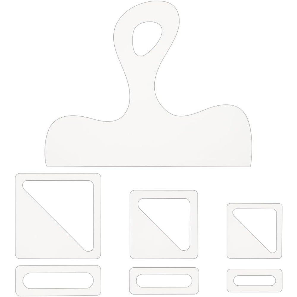 7Pcs Charcuterie Template Acry - Woodworking Cnc Machine recension och pris