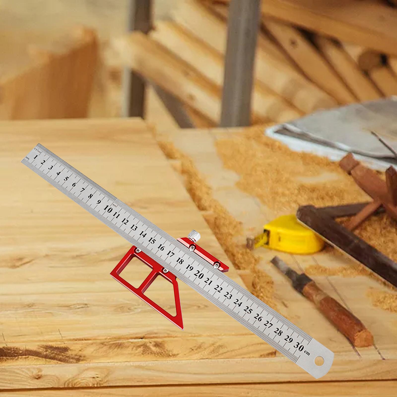 45 90 Degree Miter Triangle Ru - Woodworking For Engineers recension och pris