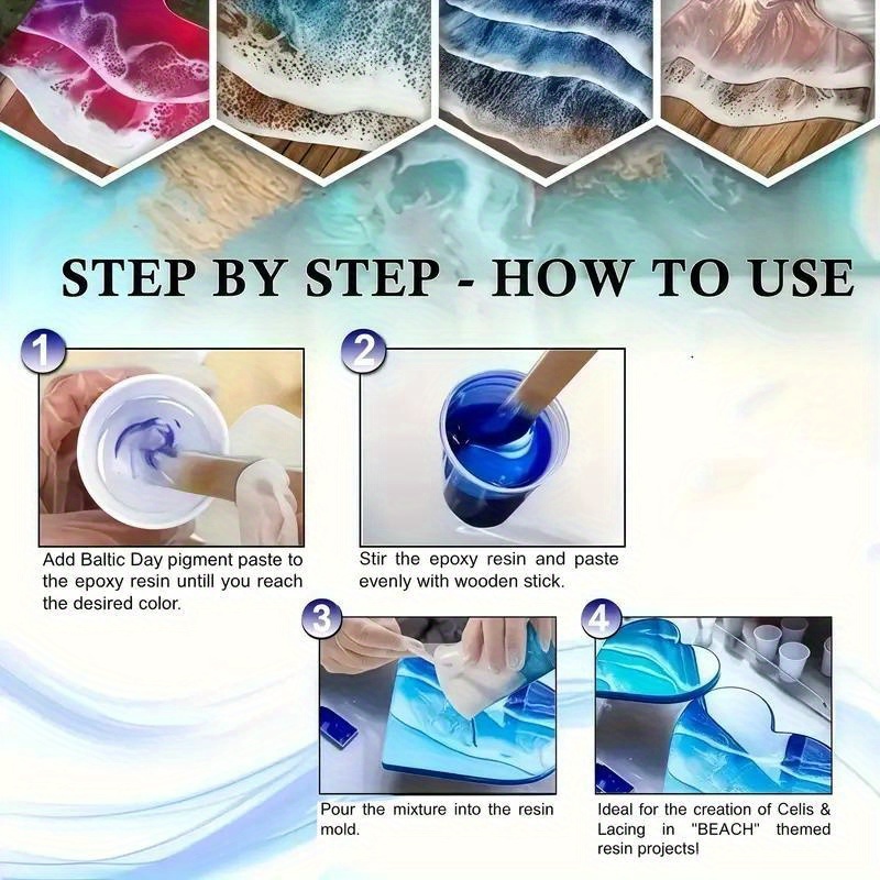 24 Colors/8 Colors 5g 0.18oz P - Woodworking Resin recension och pris