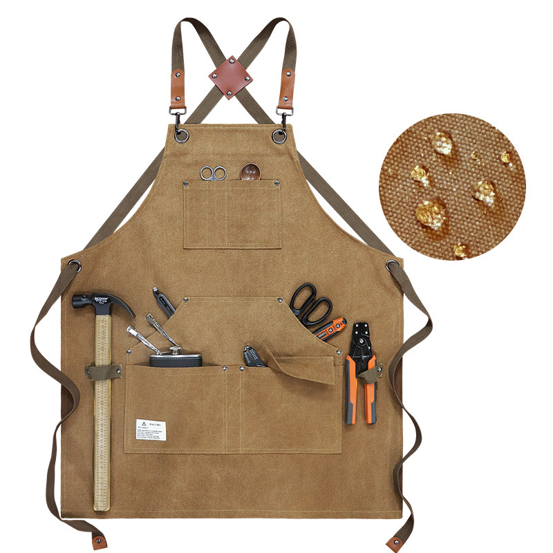 Thick Canvas Waterproof Apron  - Woodworking Artisans recension och pris