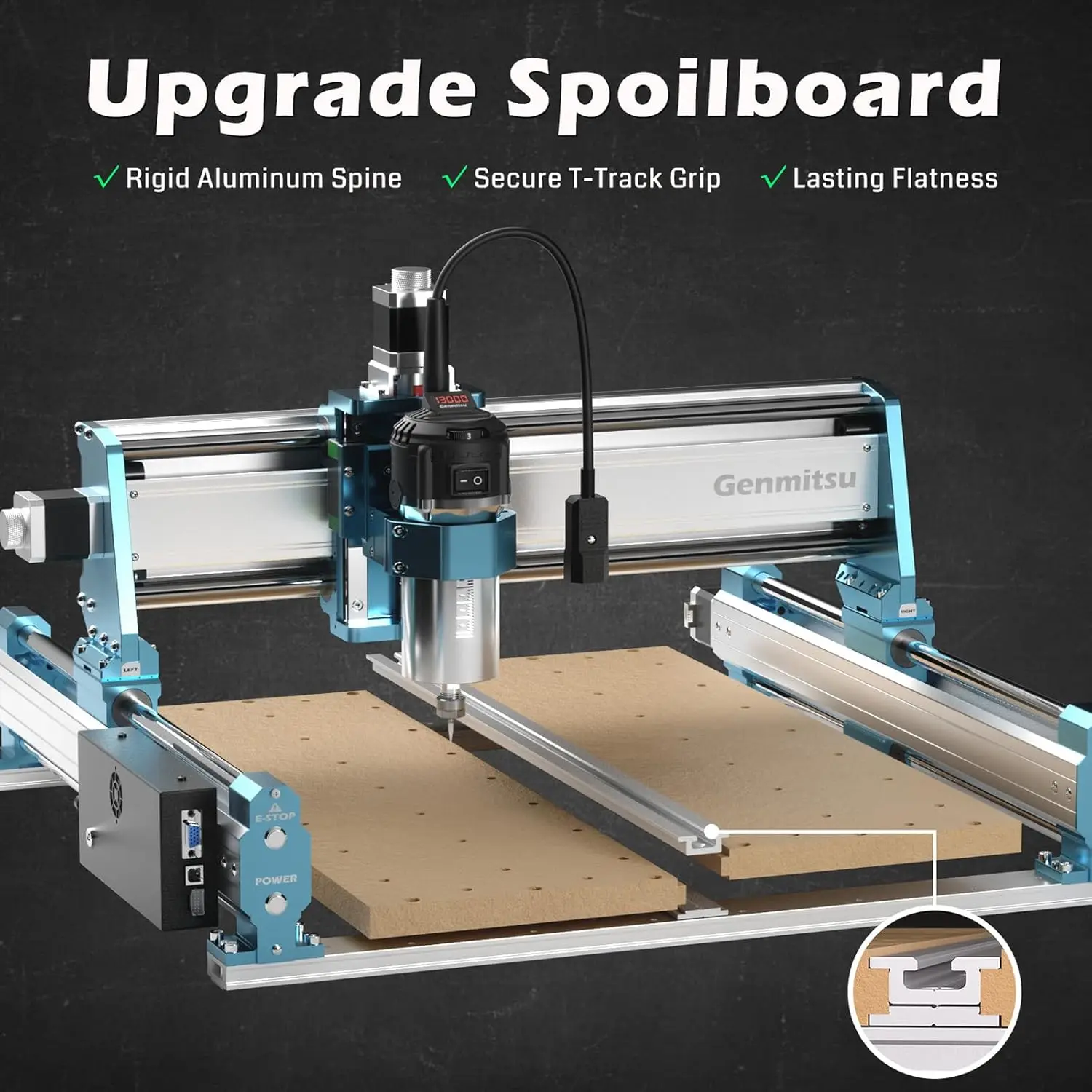 SainSmart Genmitsu 4040-PRO MA - Woodworking Cnc Machine recension och pris