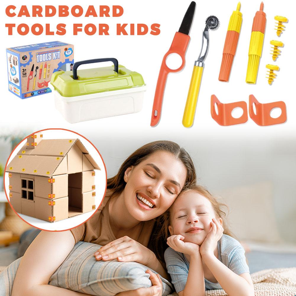 DIY Cardboard Splicing Screw T - Woodworking Veneer Cutter recension och pris