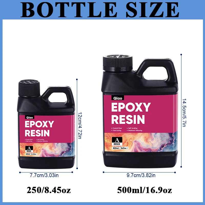 500ml/1000ml Epoxy Resin Kit C - Woodworking Resin recension och pris