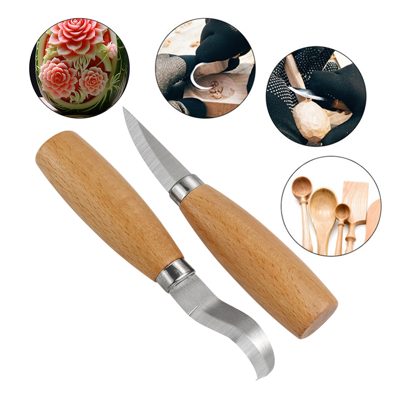 Stainless Iron Carving Knife B - Woodworking Basics recension och pris
