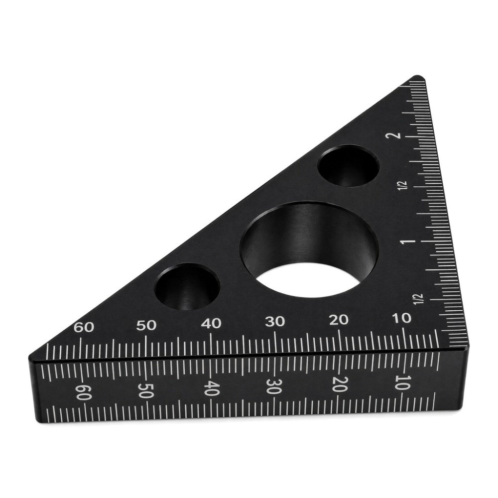 Aluminum Alloy Triangle Ruler  - Woodworking Workshop Layout recension och pris