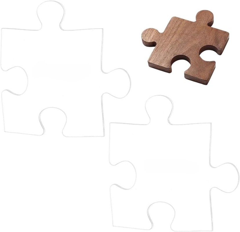 Acrylic Puzzle Woodworking Tem - Woodworking Router Templates recension och pris