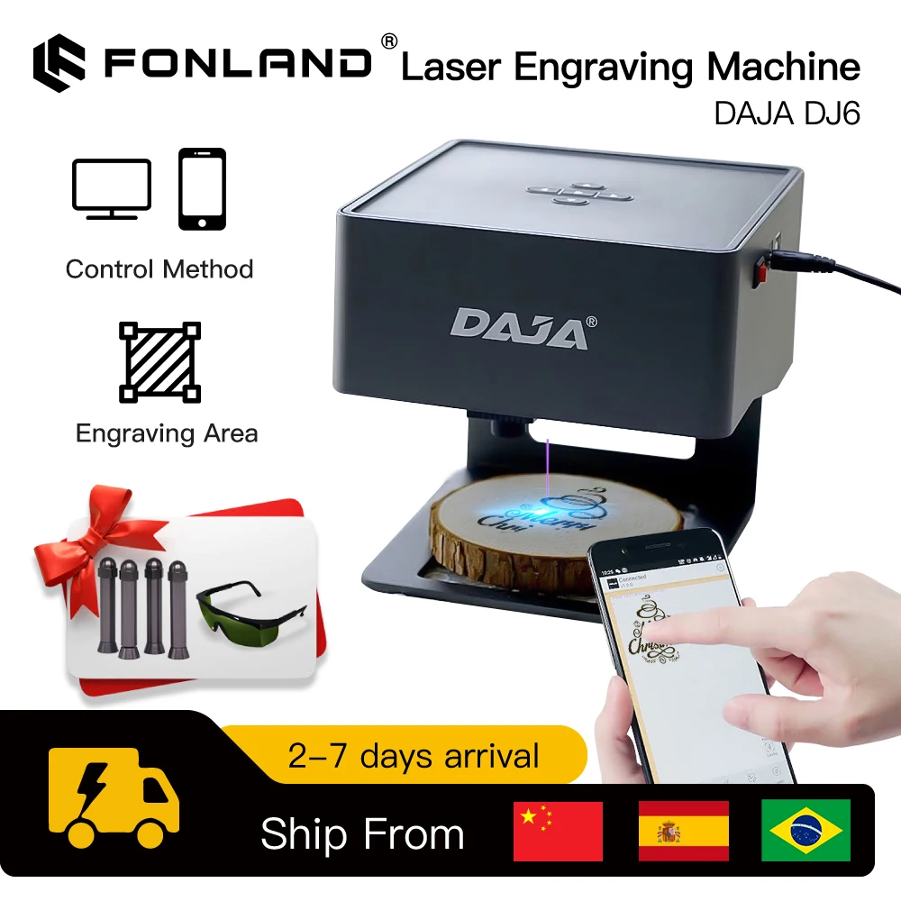 DAJA Laser Engraver CNC DIY DJ - Woodworking Veneer Cutter recension och pris