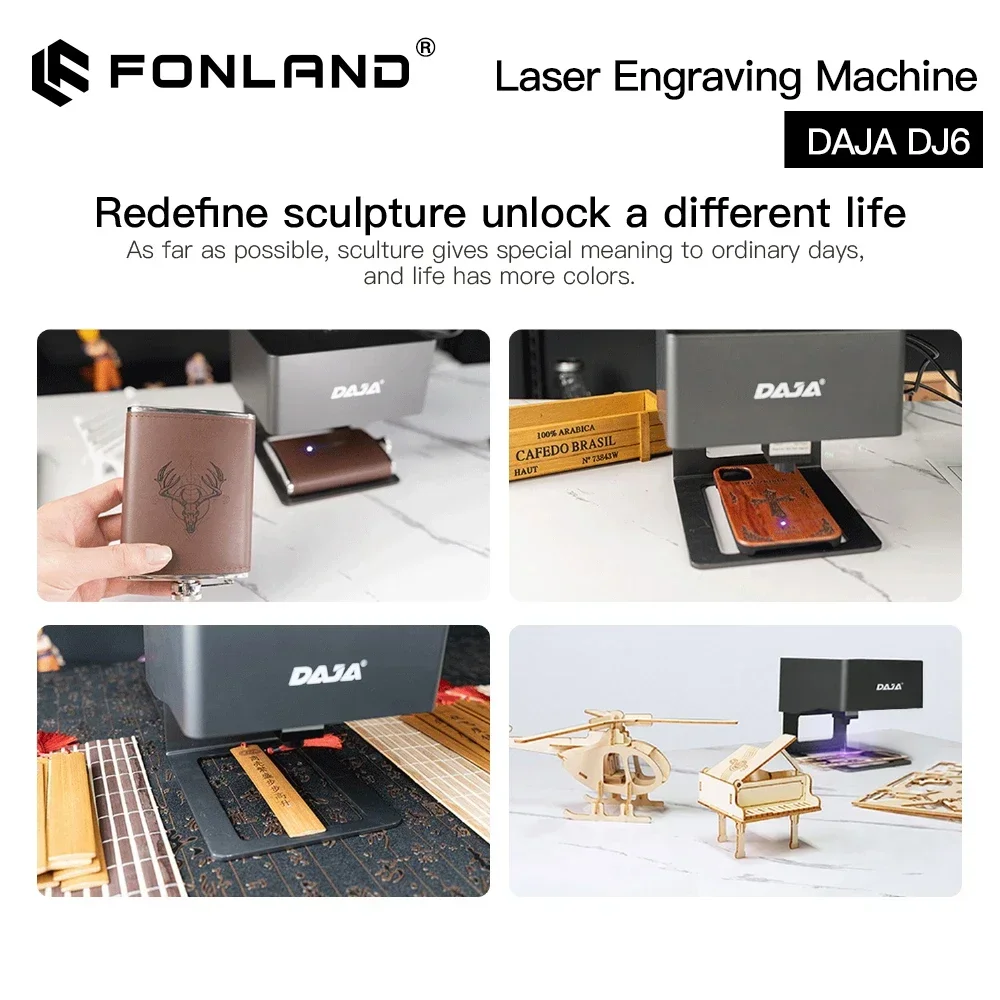 DAJA Laser Engraver CNC DIY DJ - Woodworking Veneer Cutter recension och pris