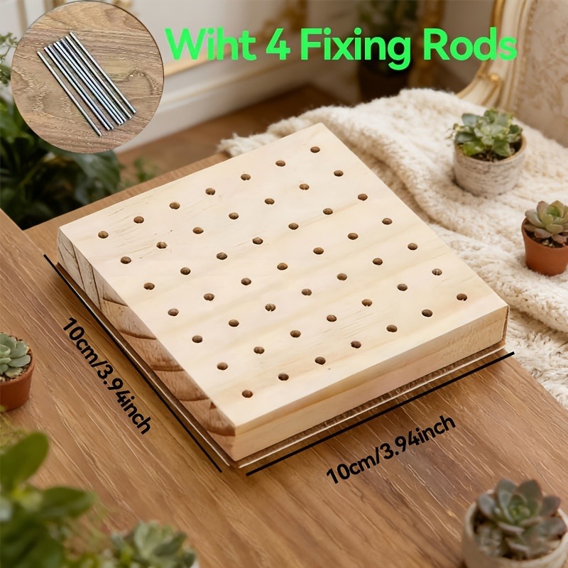 Wooden Crochet Shaping Board,  - Woodworking Basics recension och pris