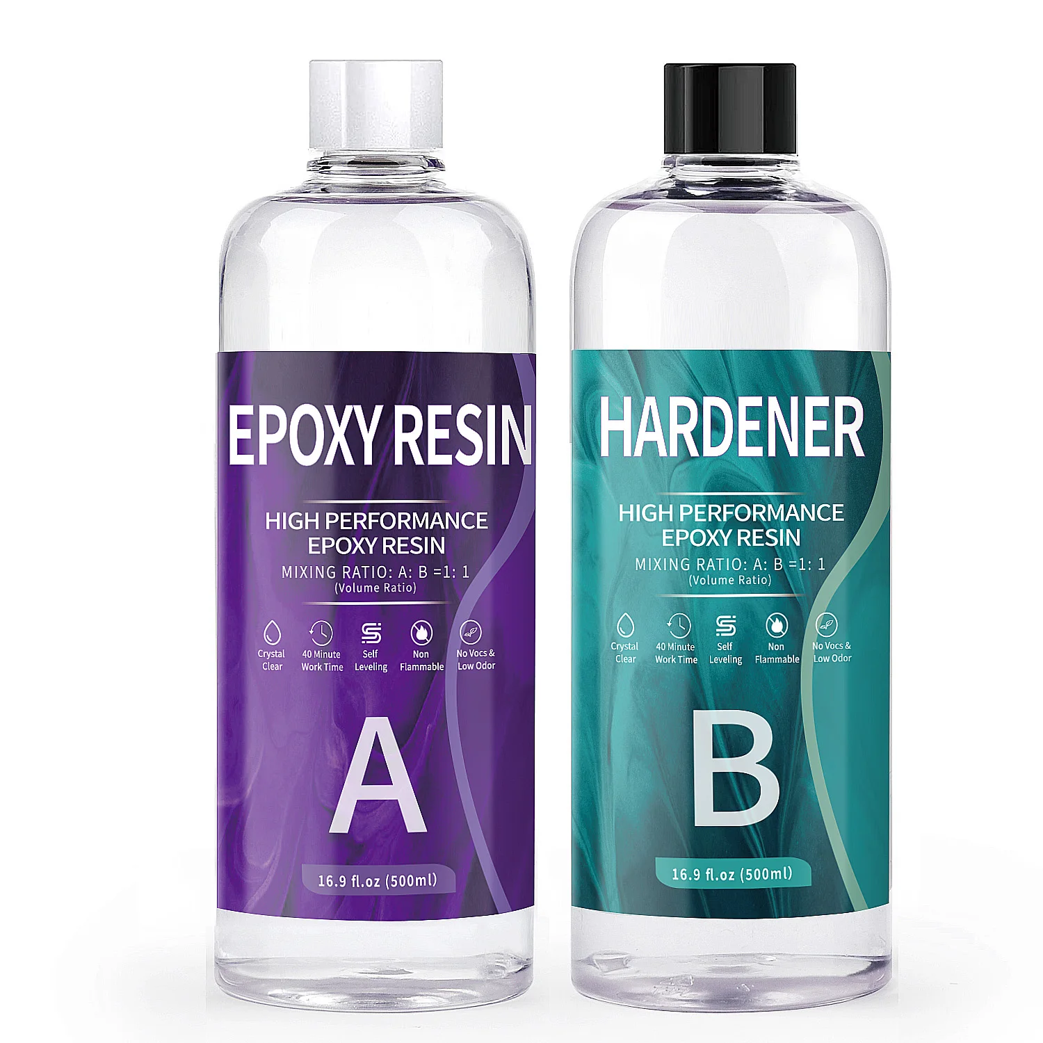 1:1 AB Resin Epoxy Crystal Glu - Woodworking Resin recension och pris