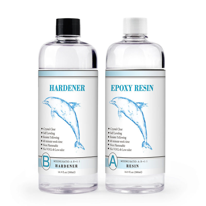 1:1 AB Resin Epoxy Crystal Glu - Woodworking Resin recension och pris