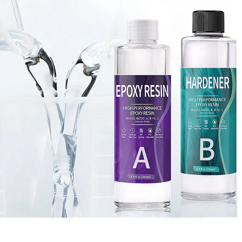 1:1 AB Resin Epoxy Crystal Glu - Woodworking Resin recension och pris