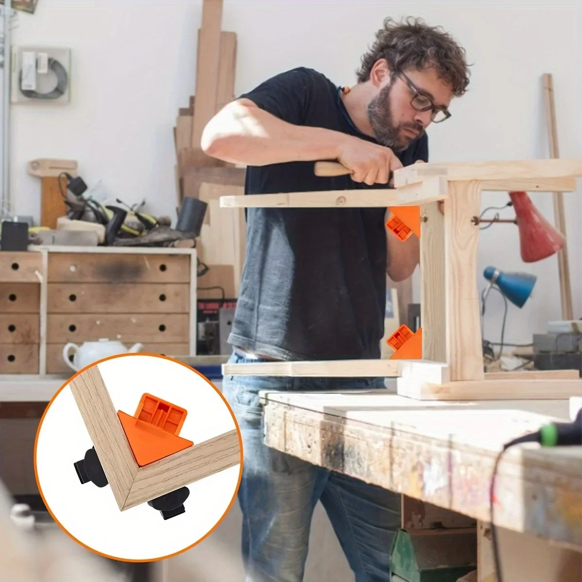 Right Angle Woodworking Clamp  - Woodworking Quick Clamps recension och pris