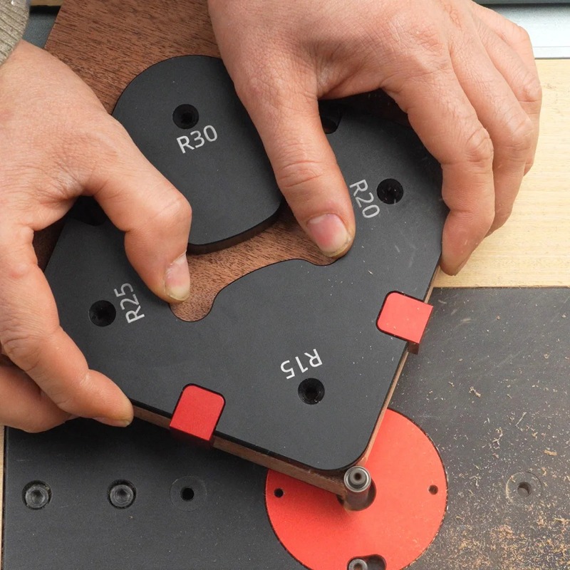 R15/R20/R25/R30/R35/R40/R45/R5 - Woodworking Router Templates recension och pris