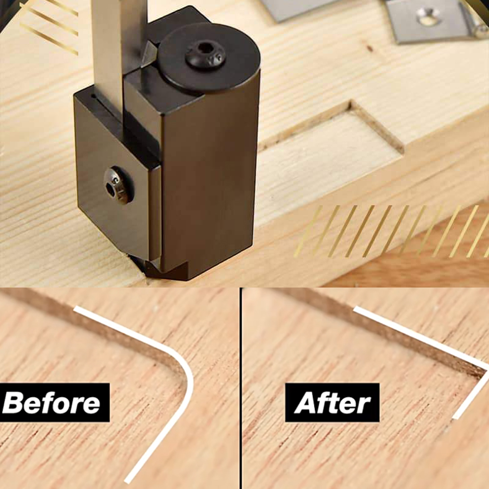 Wood Carving Corner Chisel Squ - Woodworking Edge Corner Planer recension och pris