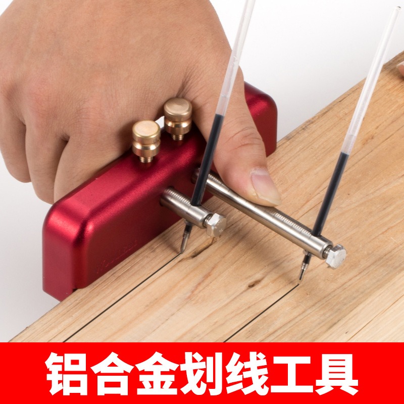 Aluminum Alloy Wood Marking Ga - Woodworking Workshop Layout recension och pris