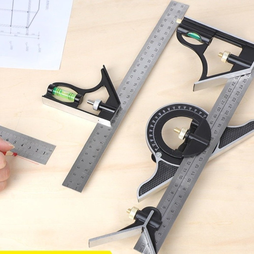 3-in-1 Combination Square Rule - Woodworking For Engineers recension och pris