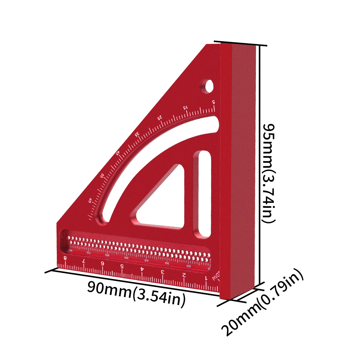 Multi Angle Measuring Ruler,Wo - Woodworking For Engineers recension och pris