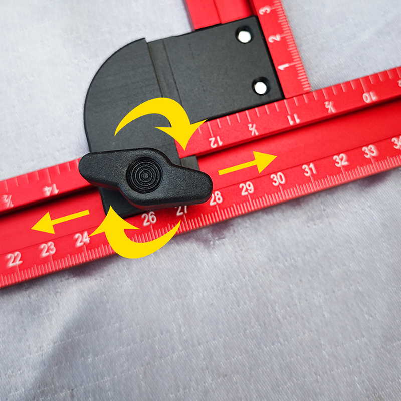 59cm Adjustable Square Router  - Woodworking Router Templates recension och pris