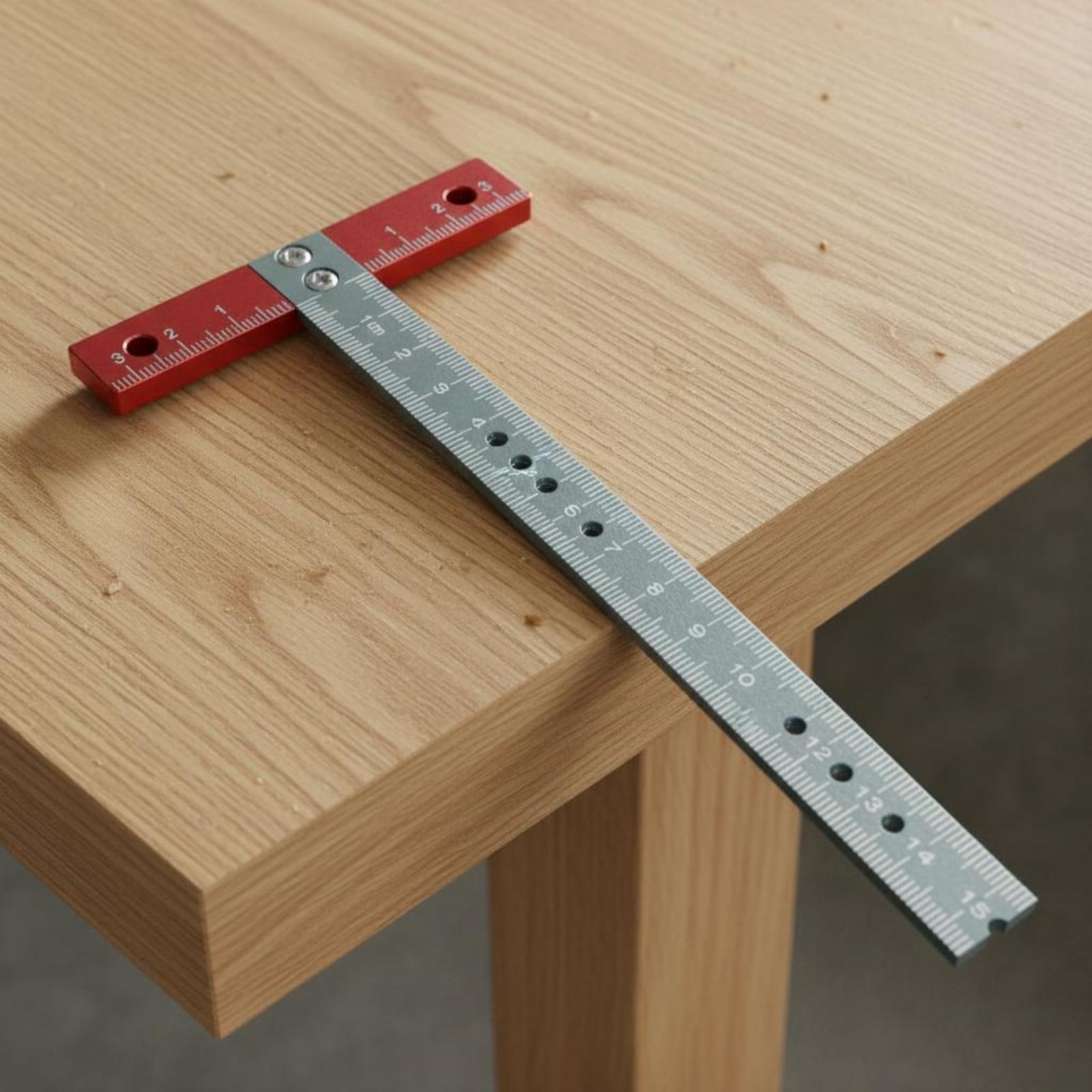 T Shaped Ruler Accurate Markin - Woodworking Workshop Layout recension och pris
