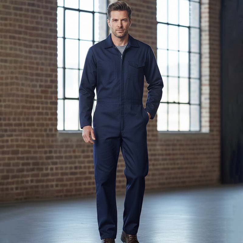 Men Navy Blue Full Body Work J - Woodworking Overalls recension och pris