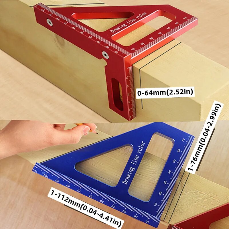 Aluminum Alloy Woodworking Rul - Woodworking For Engineers recension och pris
