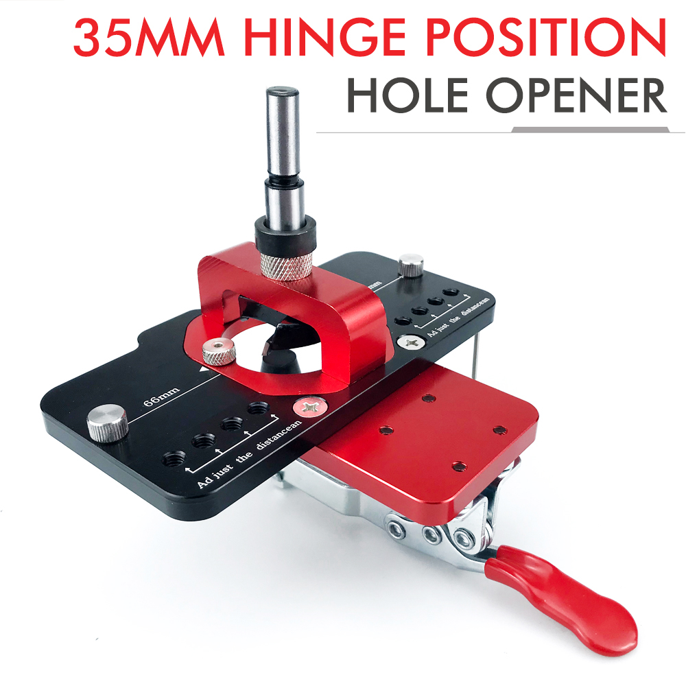 35mm Concealed Door Hinge Jig  - Woodworking Router Templates recension och pris