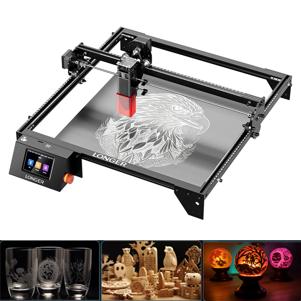 LONGER 20W Laser Engraver & Cu - Woodworking Veneer Cutter recension och pris