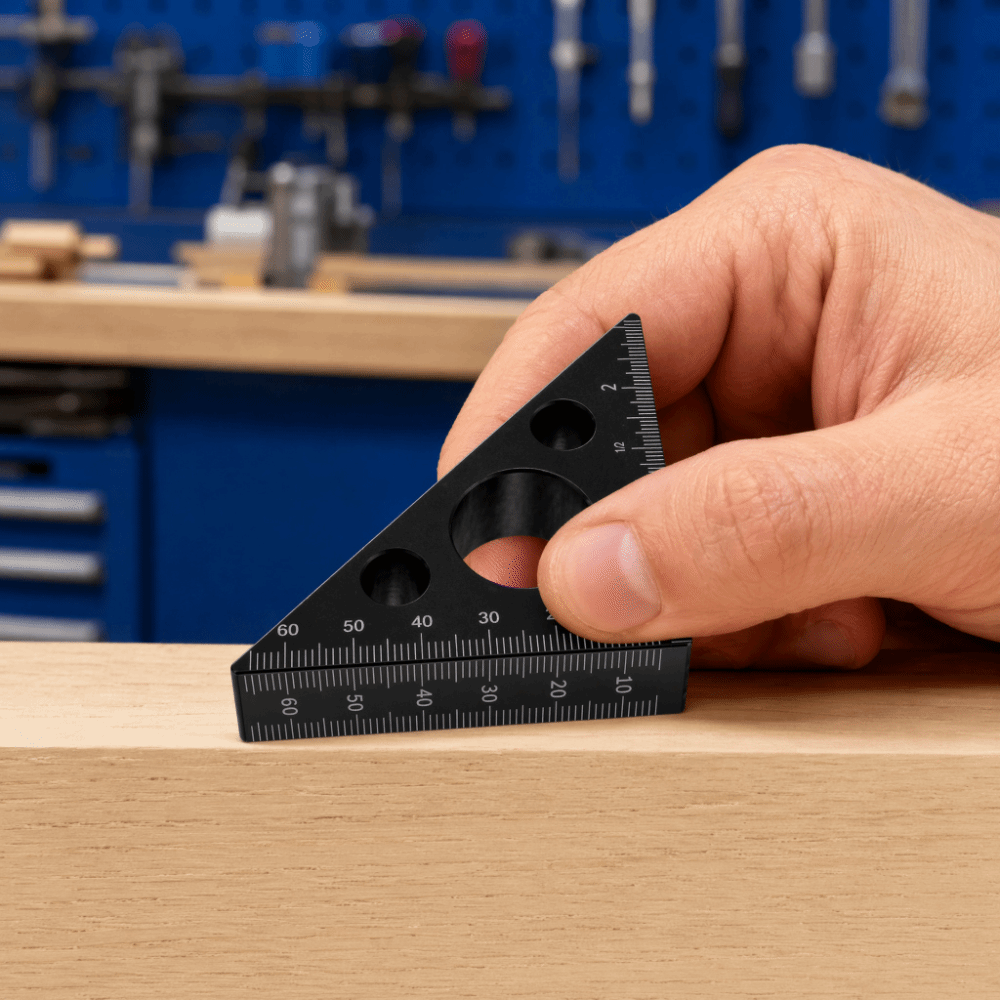 Aluminum Alloy Triangle Ruler  - Woodworking Workshop Layout recension och pris