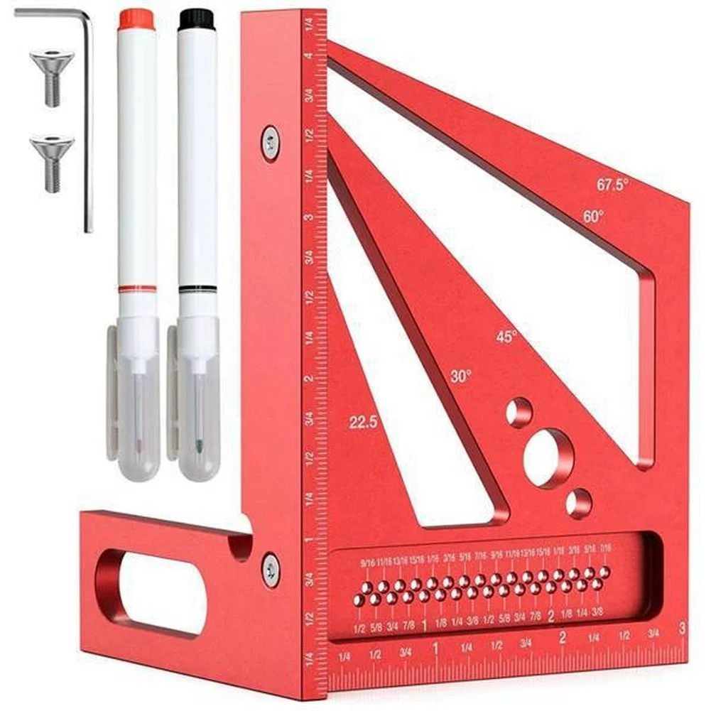Red 3D Multi Angle Measuring R - Woodworking Workshop Layout recension och pris