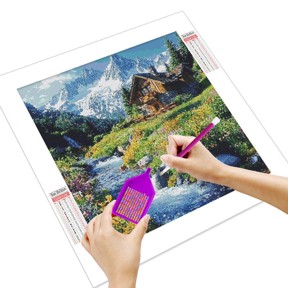 HUACAN 5D DIY Diamond Painting - Woodworking Resin recension och pris